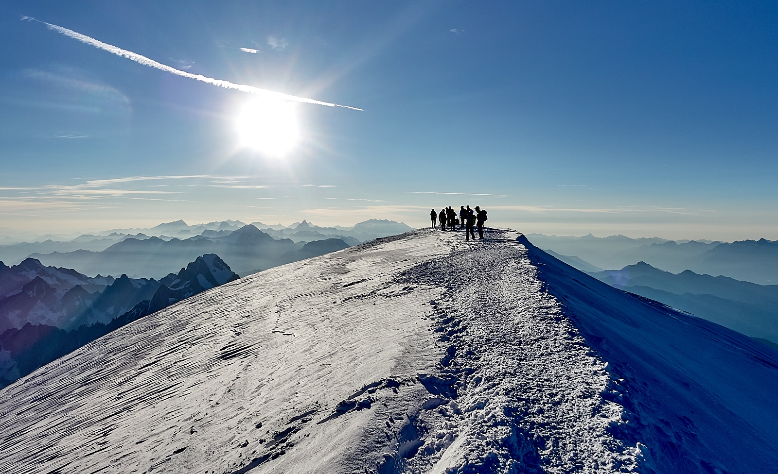 Summit of the Mont Blanc